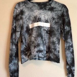 Tie dye crop top
